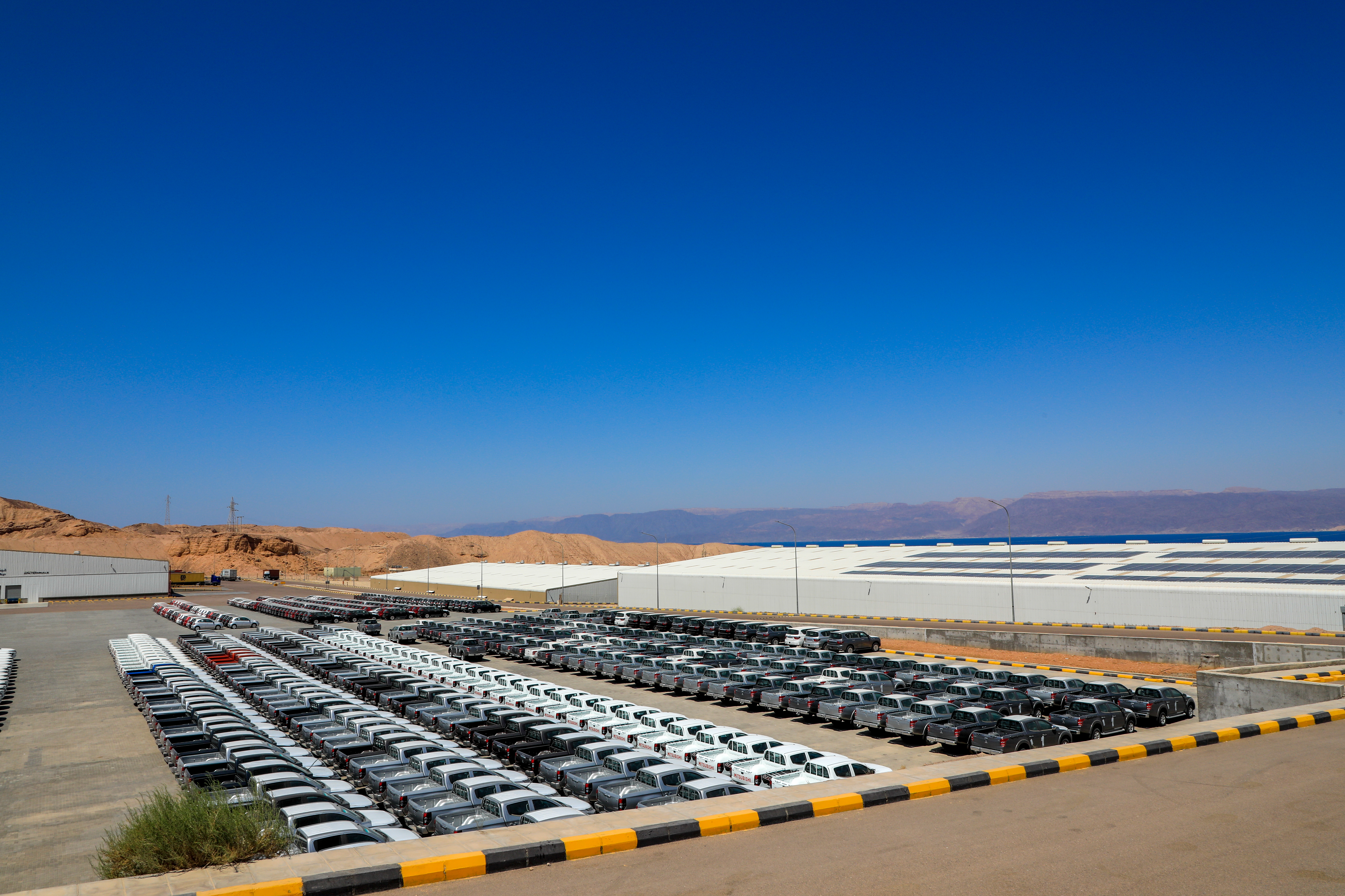 Open yard storage and handling