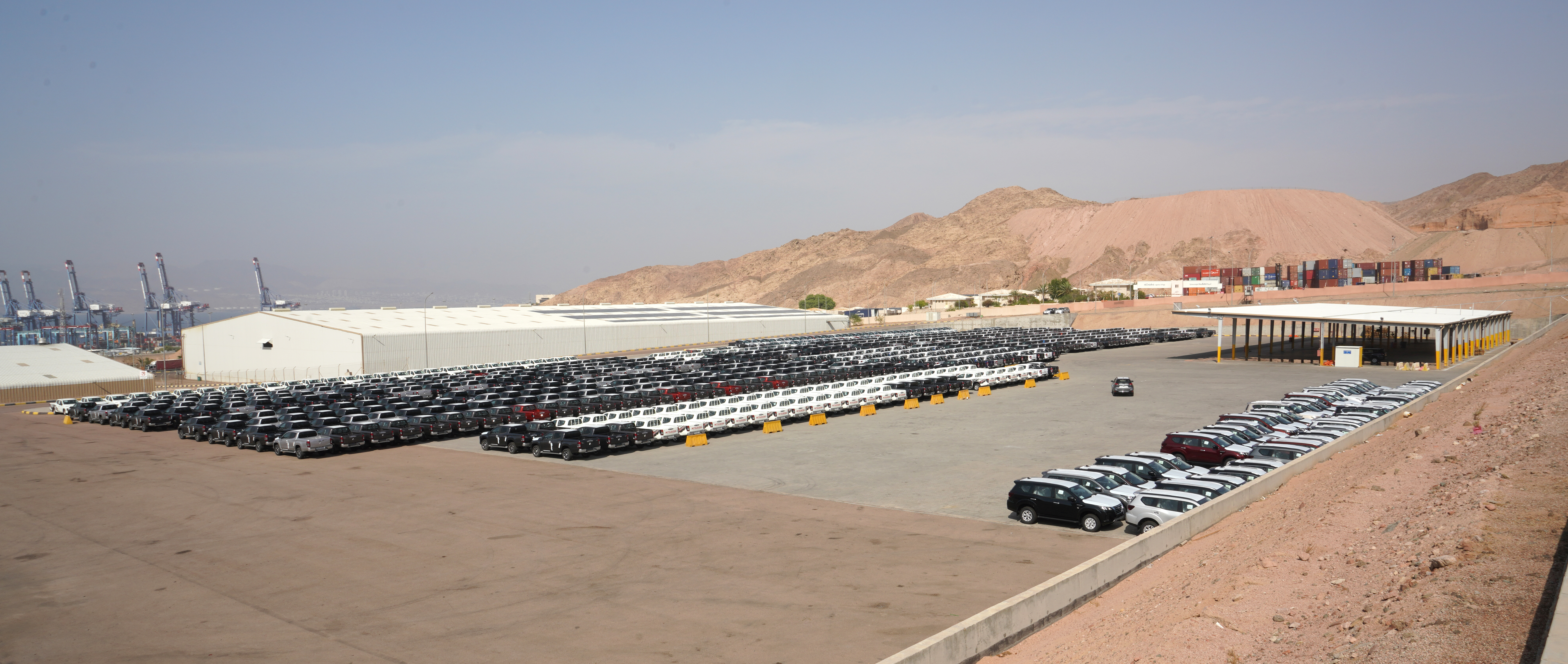 Open yard storage and handling