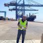 A field tour was made inside Aqaba containers port for a group of logistics science students