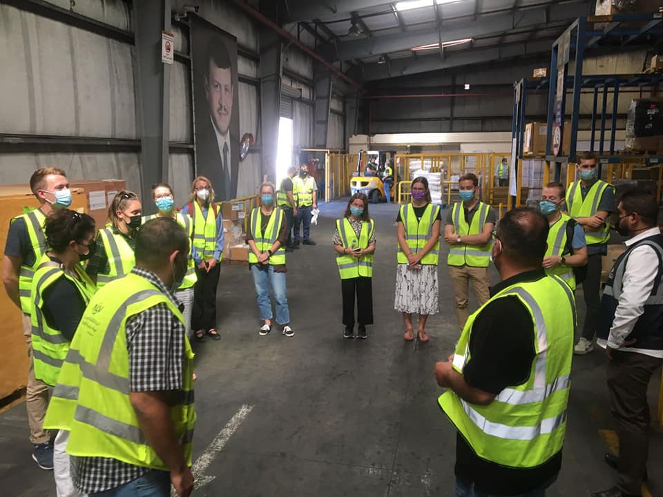 Aqaba Logistics Village hosts a group of bilateral studies students