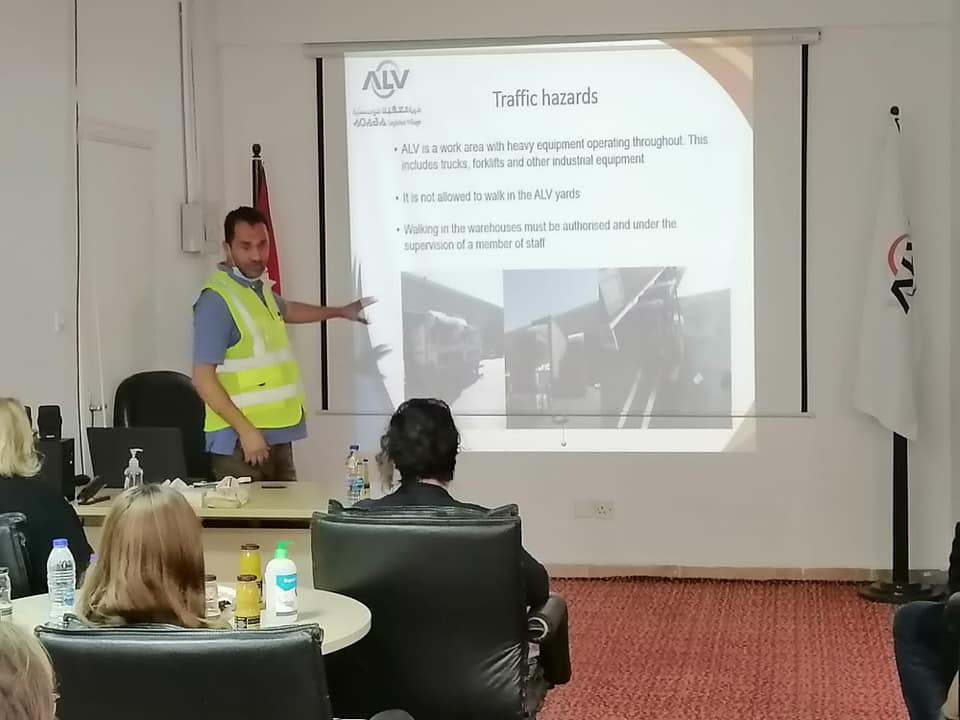 Aqaba Logistics Village hosts a group of bilateral studies students