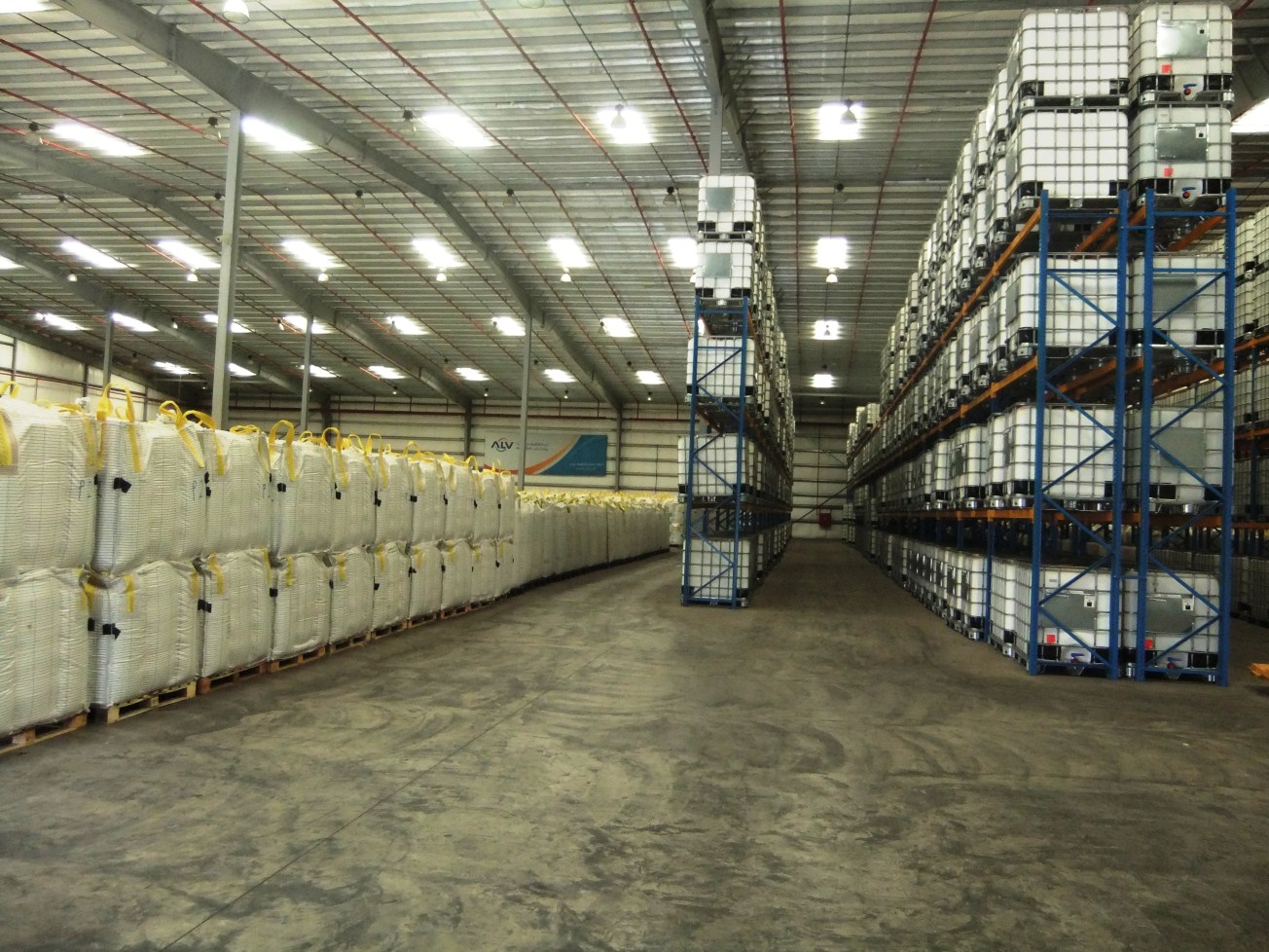 Warehouse storage and handling